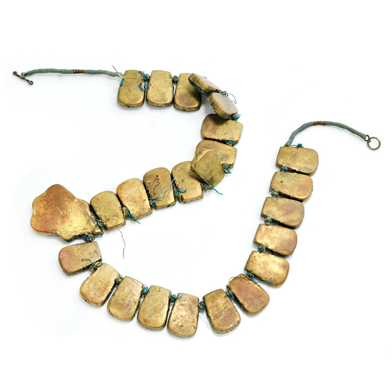 Indian Mosaic Tablet Necklace
