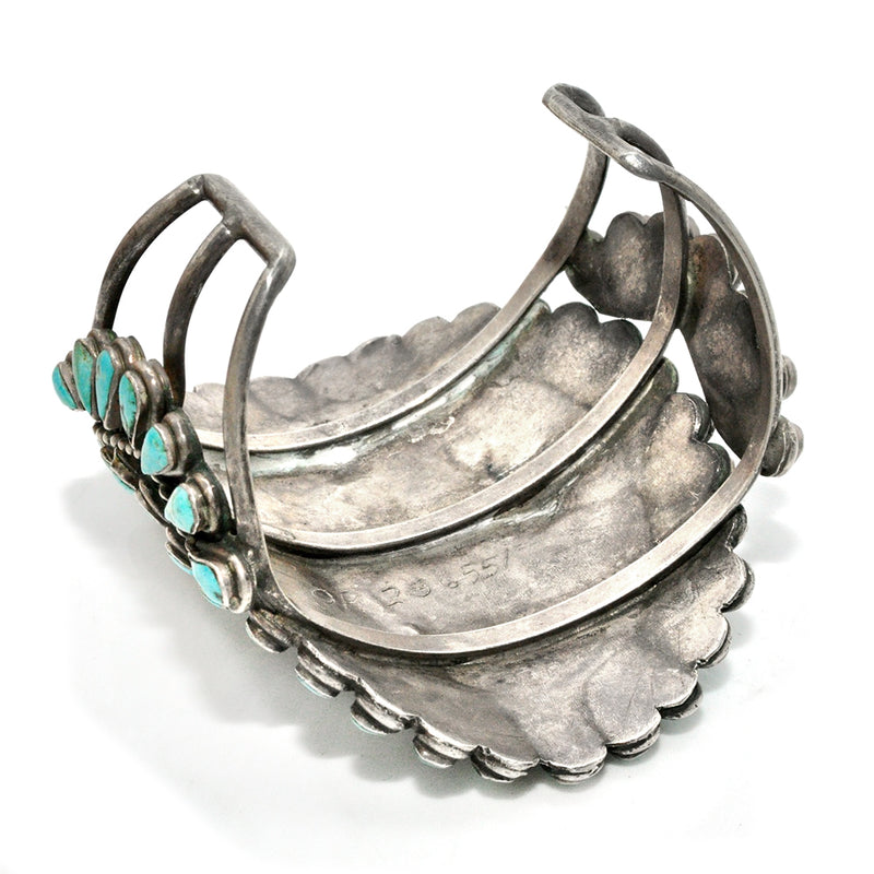 Turquoise Shield Cuff