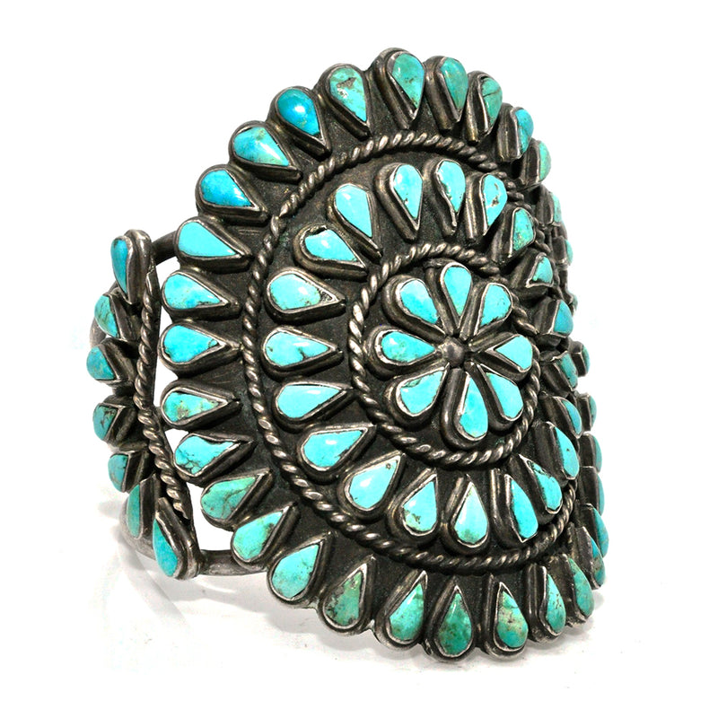 Turquoise Shield Cuff