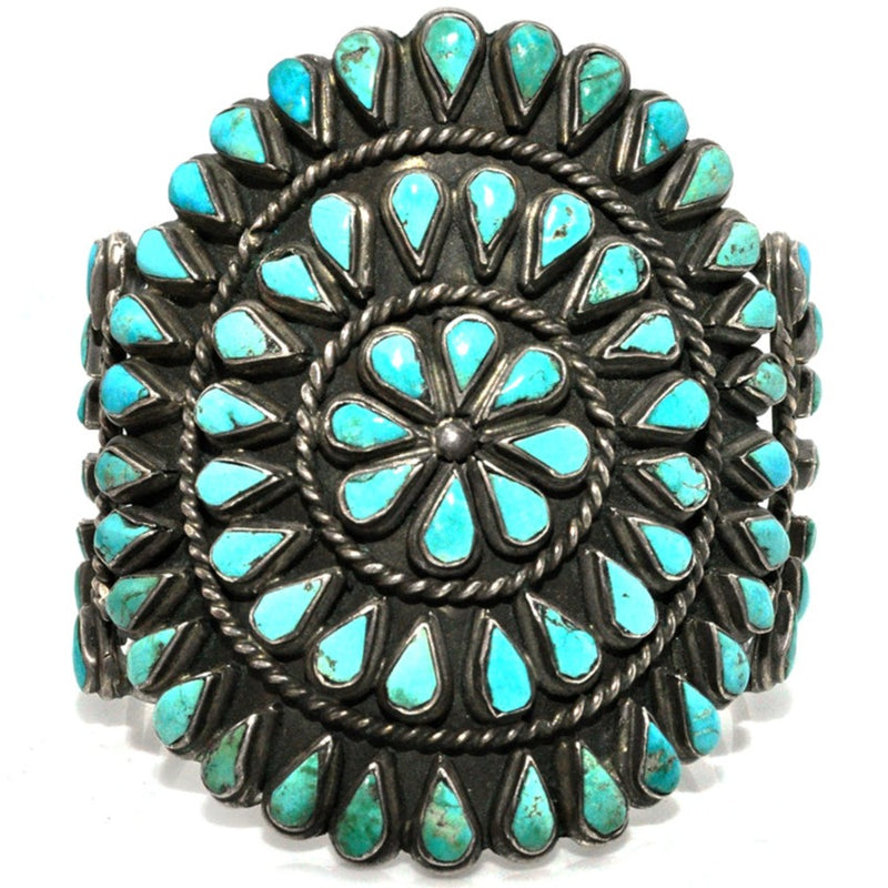 Turquoise Shield Cuff