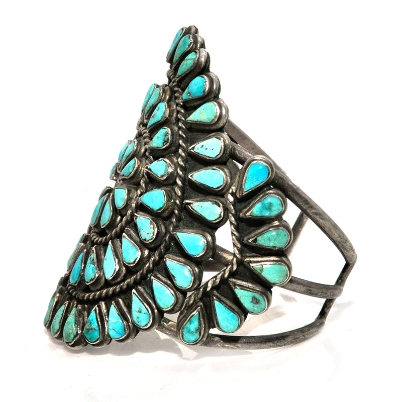 Turquoise Shield Cuff