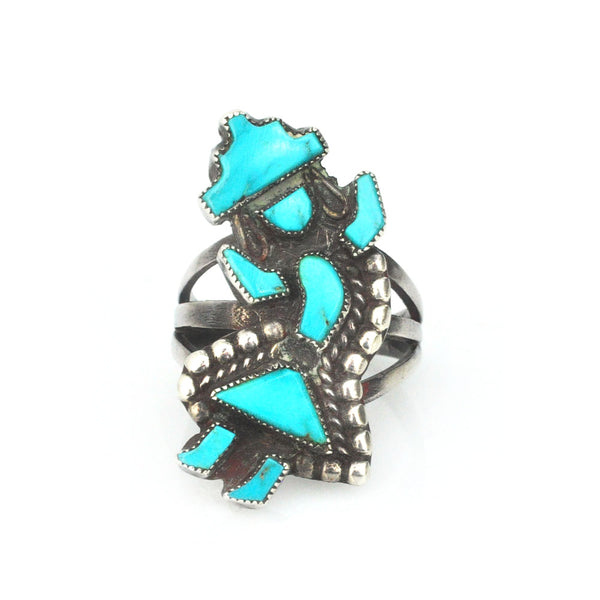 Turquoise Rainbowman Ring - 5.5