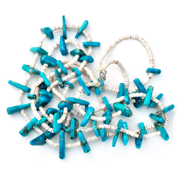 Double Strand Turquoise Heshi