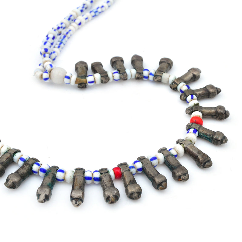 Ethiopian Phallic Fringe Necklace
