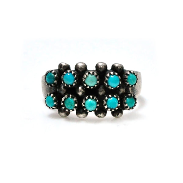 Zuni Snake Eyes Ring