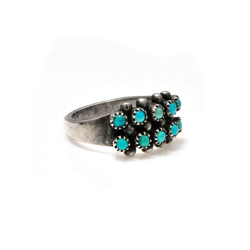 Zuni Snake Eyes Ring